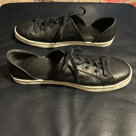 Freda Salvador Eda D’Orsay black leather sneakers - Picture 6 of 15